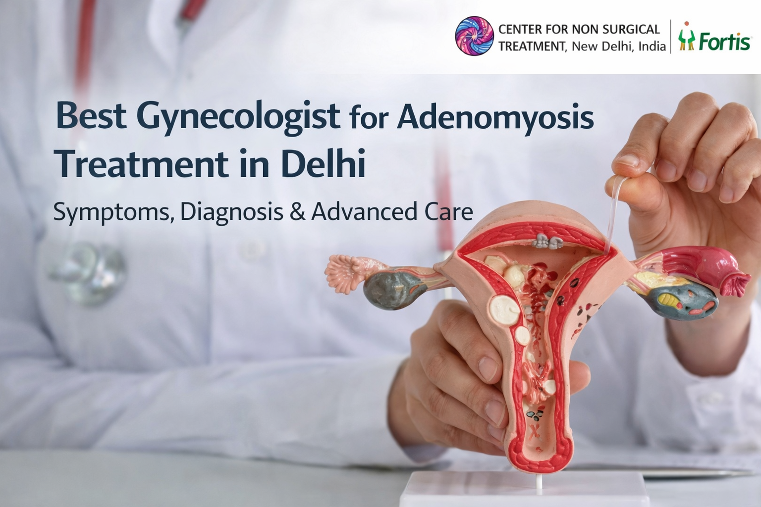 Best Gynecologist for Adenomyosis Treatment in Delhi: Symptoms, Diagnosis & Advanced Care
