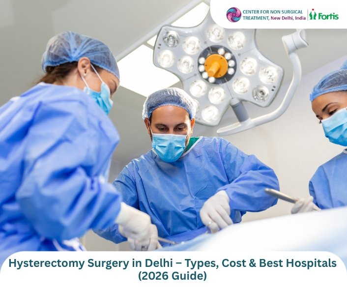 Hysterectomy Surgery in Delhi – Types, Cost & Best Hospitals (2026 Guide)