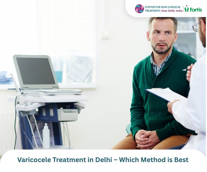 Varicocele Treatment in Delhi – Which Method is Best?