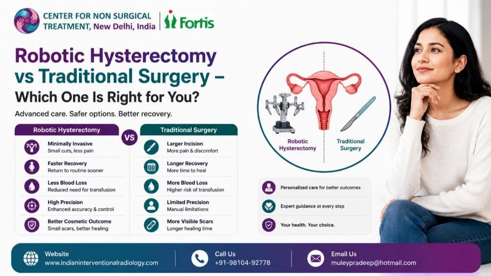 Robotic Hysterectomy vs Traditional Surgery – Which One Is Right for You?