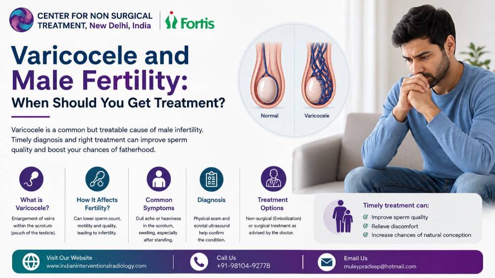 Varicocele and Male Fertility: When Should You Get Treatment?
